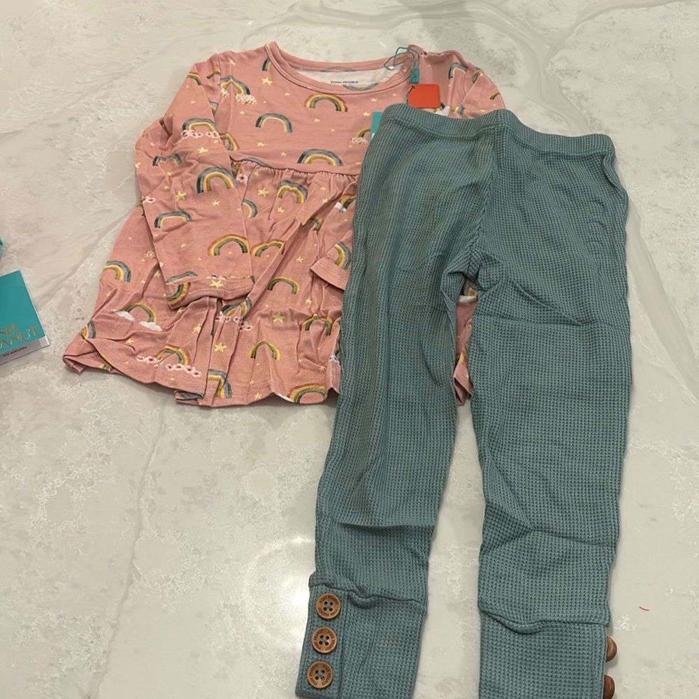 New with tags posh peanut two piece set